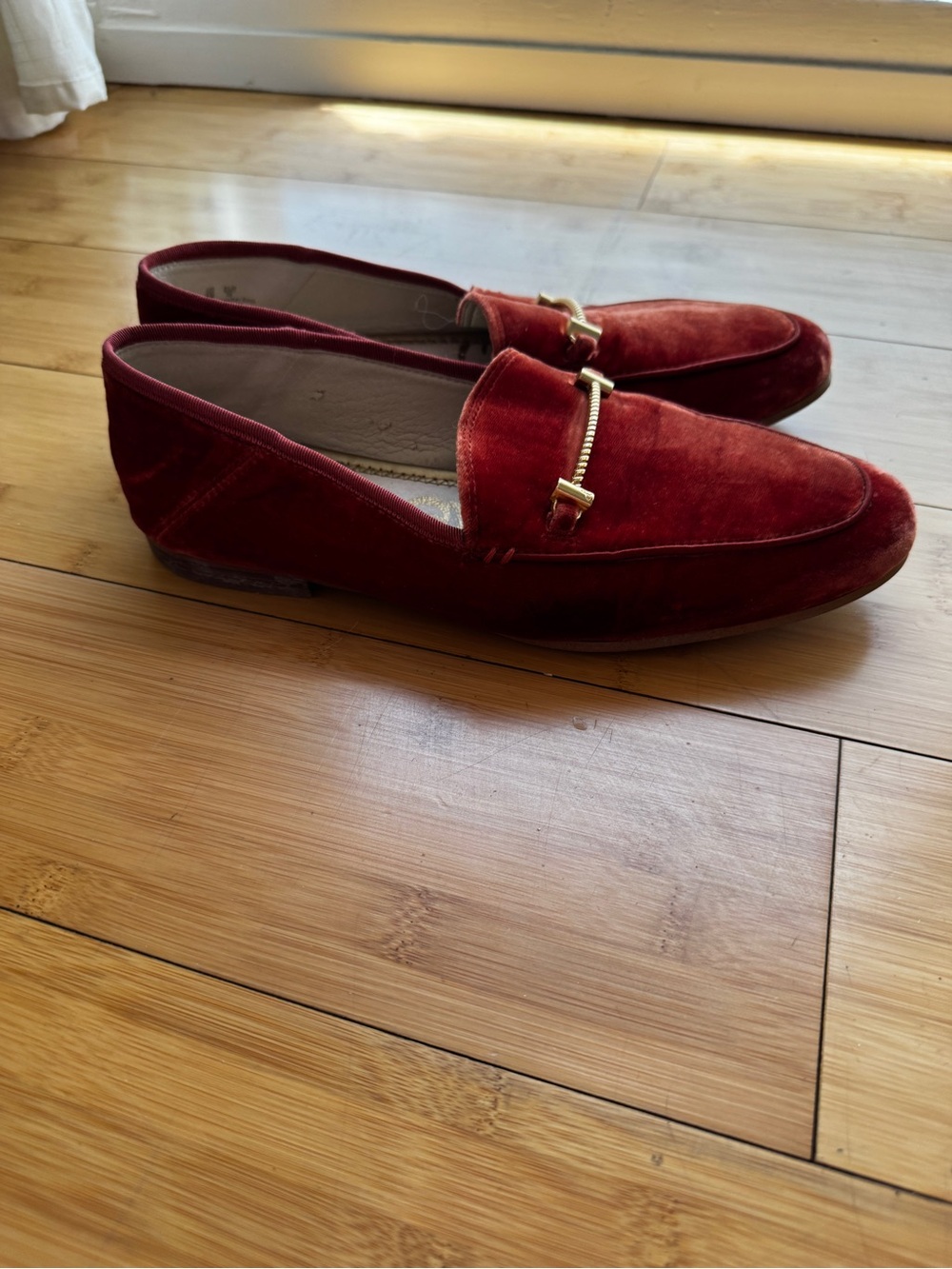 Sam Edelman velvet loafers - Picture 2 of 5